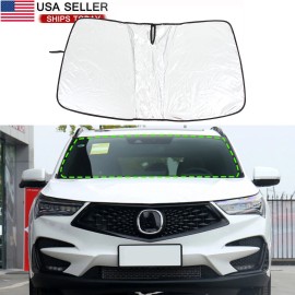 Unbranded For Acura RDX 2013-2018 Windshield Visor SunShade Heat Shield Sun Shade UV Block