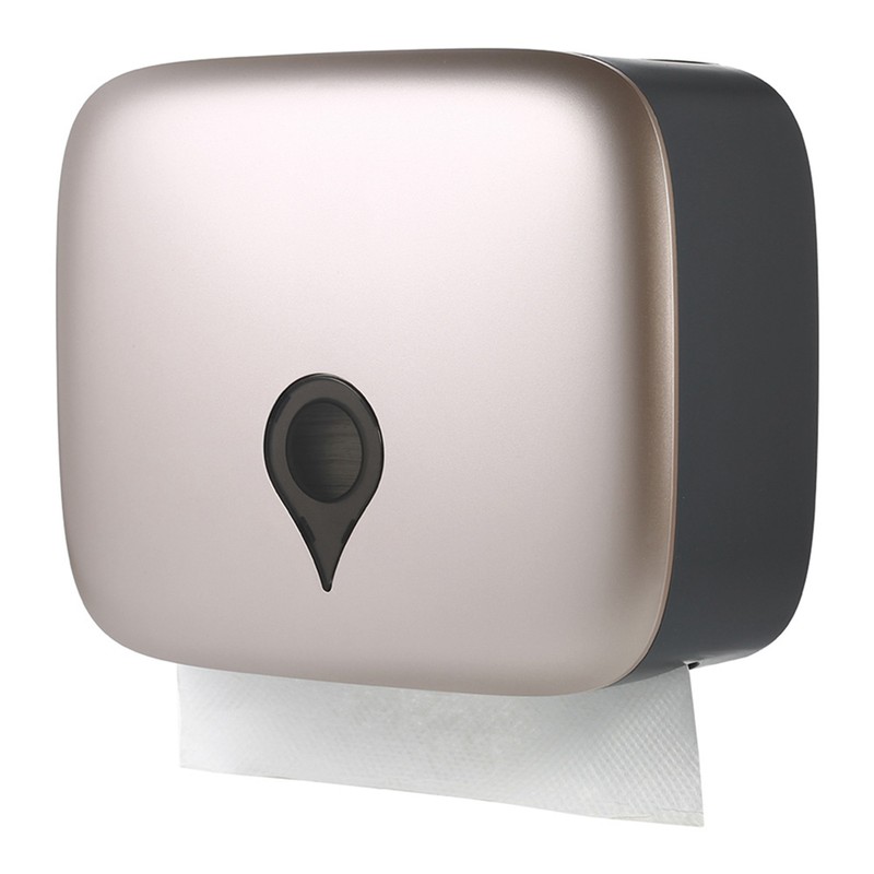 No Drilling Wall Mounted C-fold Hand Towel Dispenser Hanging Toilet