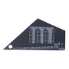 Guitar String Action Gauge Ruler Tool Stainless Steel Electric Guitar