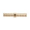 sourcing map sourcing map Barb Hose Fitting, 6x39mm Straight Coupler