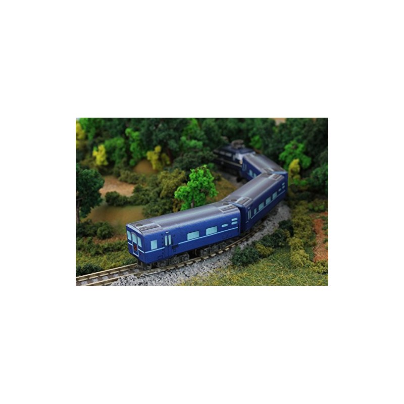 Lok Han Z Gauge Z Shorty Passenger Car (Blue) Label