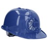 Hard Hat with Solar Fan Plastic Ventilated Safety Helmet Breathable