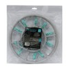 JVL Round Sock Dryer Complete 16-Pc Clothes Pegs, Aqua, Grey,