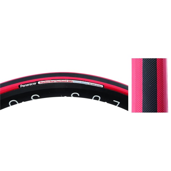 Panaracer LP-30PTDTG-P-R-RV42 Tubular Tires [700 x 22.5] Practice Dual TG