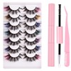 FAIRYGATE Eyelashes False 8D Curl Wispy Long Fluffy Natural Look