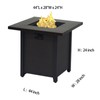 Fire Pit Table Cover ,44" L x 28" W x