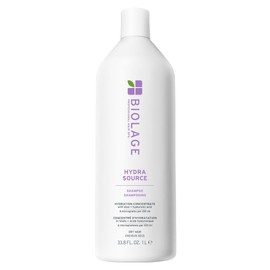 Biolage Hydra Source Shampoo - Softens, Moisturizes & Adds Shine, For Dry Hair, Infused with Micro-Filtered Aloe Vera & Fermented Hyaluronic Acid, Vegan & Paraben-Free, Packaging May Vary