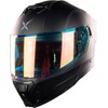 KOV Casco X Mamba Negro Mate abatible para Moto con