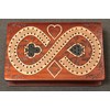 PALM ROYAL HANDICRAFTS 2 Track Cribbage Board Game Set with