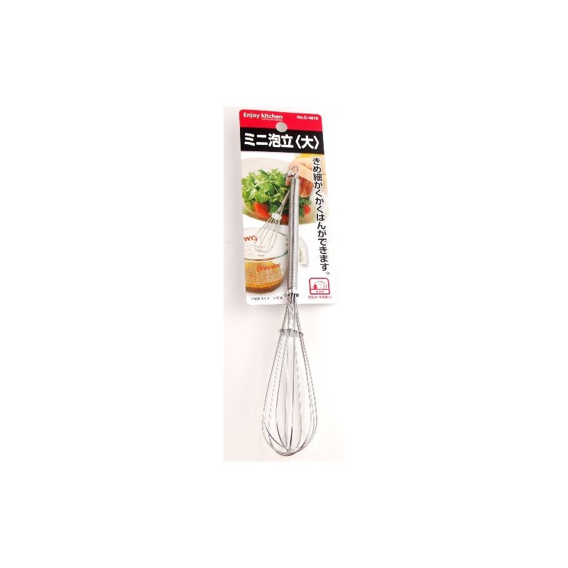 Pearl Metal ENJOY KITCHEN Mini Whisk (Large) C-4819
