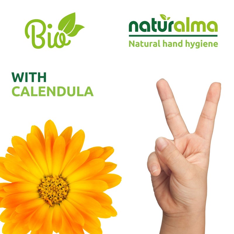 Vegetable Handmade Soap Marigold Organic 2 x 100 g Natural