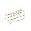 Vintageparts Rivet Pins in Light Gold 50 mm Pack of