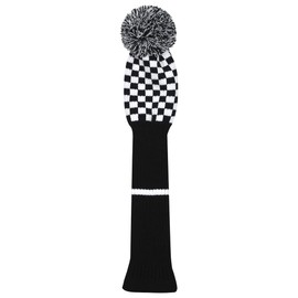 Scott Edward 1 PCS Knit Woods Golf Club Covers Fits Driver Wood #1 Fairways #3#5#7 Hybrids/UT with Long Neck & Rotating Number Tags