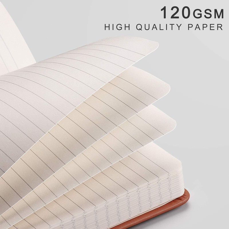 EMSHOI A5 Notebook - 21.4 x 14.5 cm Lined Journal