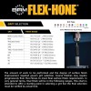 FLEX HONE Cylinder Hone 4-1/2" Max Bore Diameter, 240 Grit