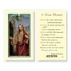 A House Blessing Jesus Knocking Laminated Holy Cards, 25-Count Value