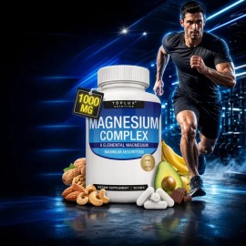Magnesio 8 En 1 Para Hombres Y Mujeres Contenido 90 Caps