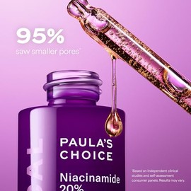 Paula's Choice CLINICAL 20% Niacinamide Vitamin B3 Concentrated Face Serum, Anti-Aging Serum for Face, Treatment for Discoloration & Minimizing Large Pores, Fragrance-Free, 0.67oz