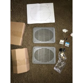 Ford OEM Factory Speaker Kit XC2F-18814-BA 5-3/4" x 8" Speakers NEW NOS