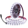 ALITOVE 16.4ft White LED Strip Flexible Ribbon Light Black PCB