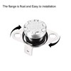 uxcell KSD301 Thermostat 90°C/194°F 10A N.C Adjust Snap Disc Temperature