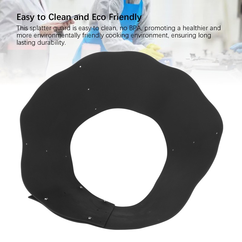 Silicone Splatter Guard for Frying Pan Pot DIY Adjustable Oil