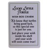 Ganz Lucky Little Turtle Wish Box Charm With Story Card!
