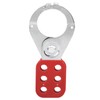FILFEEL Lockout Hasp, Steel Multiplayer Management Lock, 6 Hole Interlock,