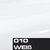 Static Aufkleber Hologramm Autoaufkleber Tuningsticker Regenbogenfarben Sticker Oilslick Weiß, 55