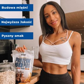 Weider WEIDER Protein 80 Plus Mehrkomponenten Protein Pulver, Eiweißpulver für cremige, unverschämt leckere Eiweiß Shakes, Kombination aus Whey, Casein, Milchprotein-Isolat & Ei-Protein, Banane, 500g