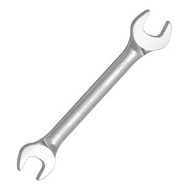 Skweawert 24mm x 27mm Double Open End Wrench Metric Cr-V Mirror Chrome Plating 245mm Length Open End Wrench for Dismounting Nut and Routine Repairs