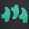 3pcs FCS G5 Surfboard Tail Fin Left Middle Right Surfing