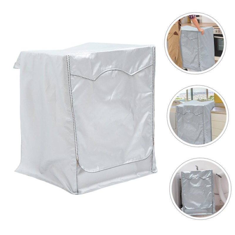 Tofficu Washer Cover Outdoor Laundry Machine Cover Uv Protection for