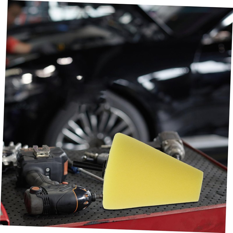 PACKOVE Wheel Polishing Kit for Drill Reusable Buffing Sponge Pad