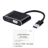 USB to HDMI VGA Adapter USB 3.0 to HDMI Converter