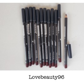 12 pcs 1061 MAHOGANY Italia Deluxe Ultra Fine LIP Liner Pencil