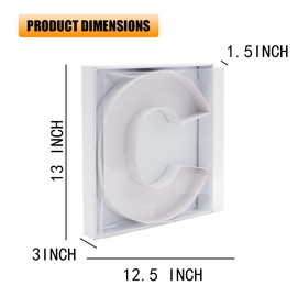 12 inch Fillable Number Tray Food Charcuterie Sweet Food Grazing Container (C)