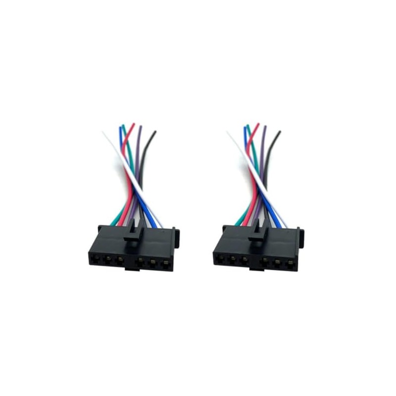 2pcs Rear Tail Light Wiring Harness Connector Plug for Ford