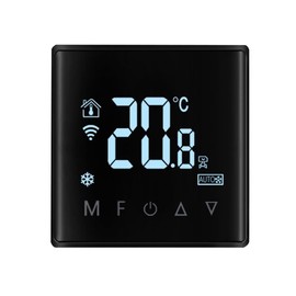 Snblzhef Tuya Zigbee WiFi Smart Thermostat Smart Home Temperature Regulator WiFi Air Conditioning Floor Heating Thermostat Black
