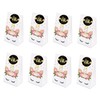 Sumerk 48 PCS Cheers to 45 Large Bottle Stickers -