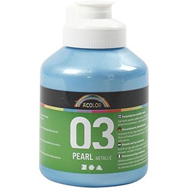 A-Color Acrylic Paint, 500 ml, light blue