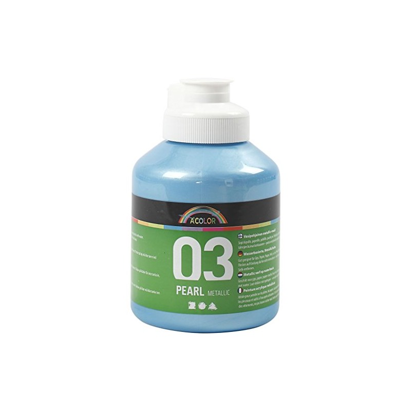 A-Color Acrylic Paint, 500 ml, light blue
