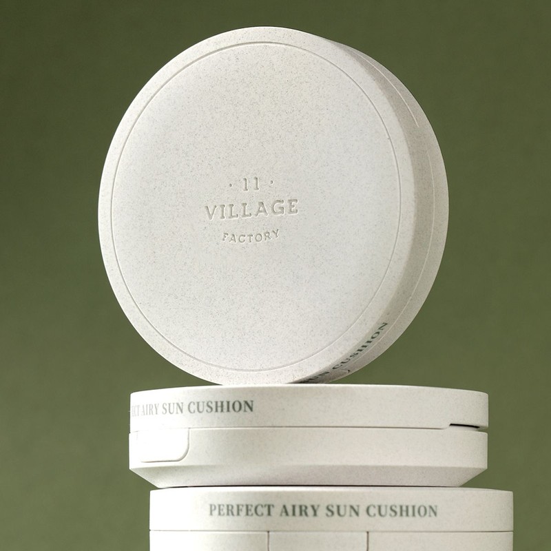 Villaj 11 Factory VILLAGE11FACTORY [2pack] Perfect Airy Sun Cushion SPF50+