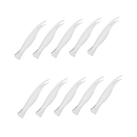 CIYODO 25pcs Plastic Makeup Clips for Removal and Eyelash Application Design with Strong Grip for Daily Use and School Experiments