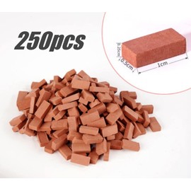SKY Diorama Brick Concrete Block Paper House Plastic Castle Miniature Kit Tree (Set of 1/35,250)