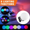 LYPPUL LED Poi Balls, Pack of 4 Poi Juggling Balls,