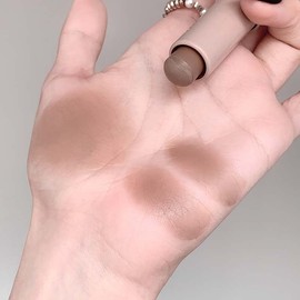 Cool Contour Makeup Stick - soft grey-brown, long-lasting, sweat-proof facial bronzer for natural contouring - rich, easy-to-blend colour for cheek, nose and jaw contouring (01 Cold Grey)