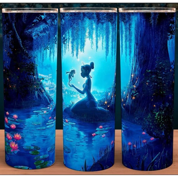 Unbranded Princess and the Frog Tiana Cup Mug Tumbler 20oz