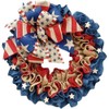 4th July Wreath Patriotic Wreath Independence Day Wreath for Front