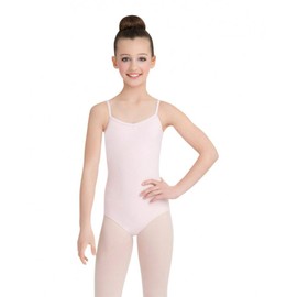 Capezio girls Classics V-neck Camisole athletic leotards, Pink, 10 12 US